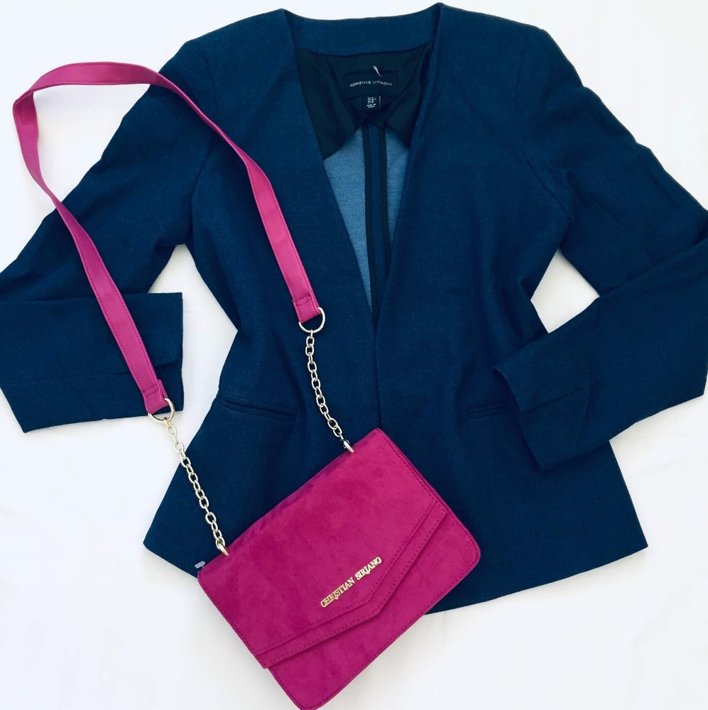 ADRIENNE VITTADINI Blazer Jacket| Open Front, styl - Picture 2 of 9